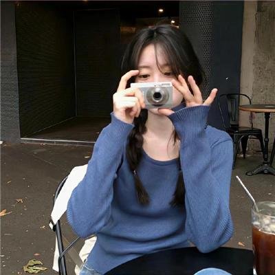蓝色大丽花